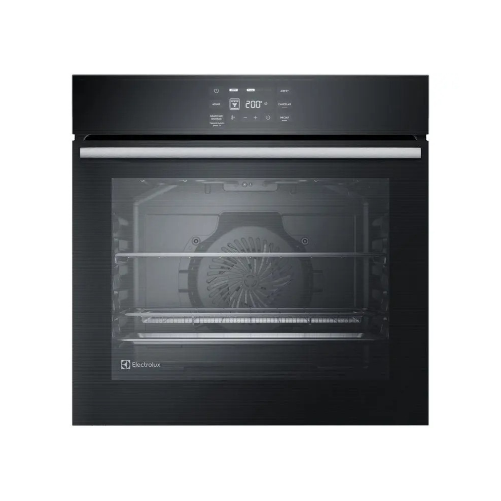 Forno de Embutir Elétrico Electrolux 80L Experience Air fryer, PerfectCook360 e Painel Touch (OE8EA) 110/220V