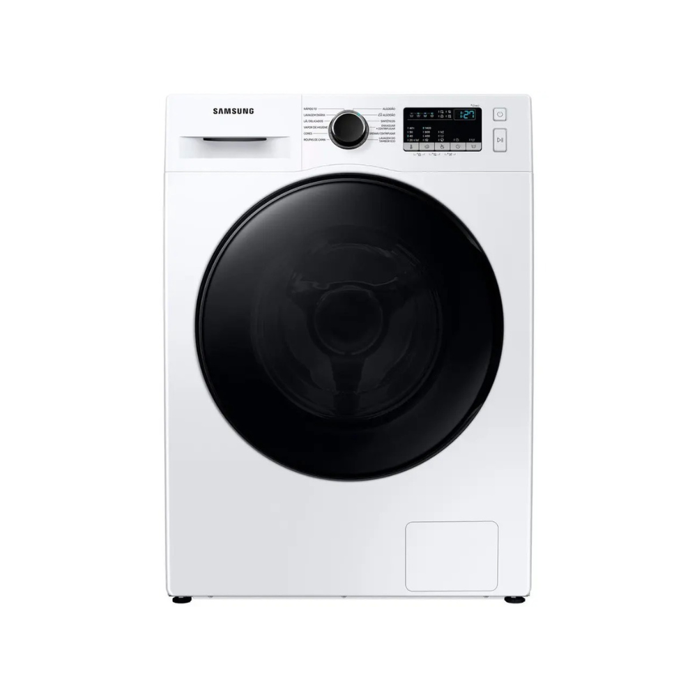 Lavadora de Roupas Samsung Inverter 11kg Cesto Inox 12 Programas de Lavagem Branca WW11T4040BE/AZ 110/220V