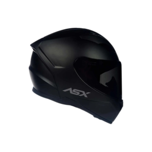 Capacete Fechado Asx City Solid Preto Fosco + Viseira Fumê Desenho Sólido Tamanho do capacete 58/M