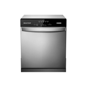 Lava-louças Brastemp 8 Serviços BLF08 - Cinza Metálico 110/220V