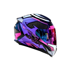 Capacete Integral Norisk Razor SpeedMax Roxo/Rosa
