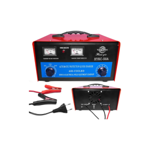 Carregador De Bateria 6v 12v 24v 50a Com Ajuste De Corrent