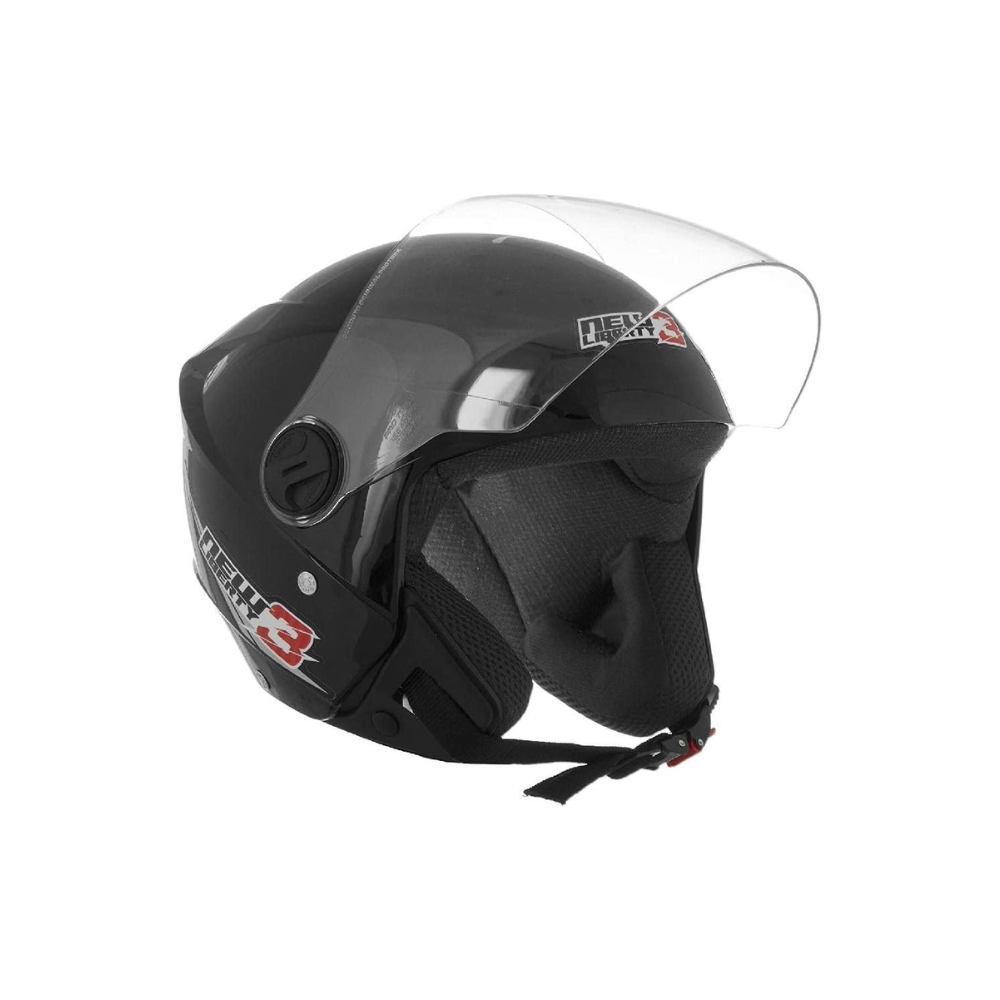 Capacete Aberto Pro Tork New Liberty 3 Solid Preto - Tamanho 58