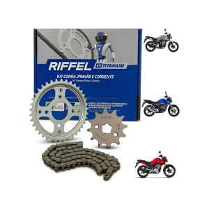 Kit Relaçao Titan Fan Start 160 Riffel Aço
