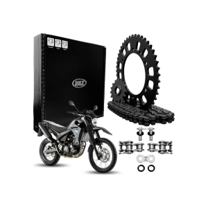 Kit Relação Transmissão Yamaha Xt 660r 2004 A 2018 Vaz