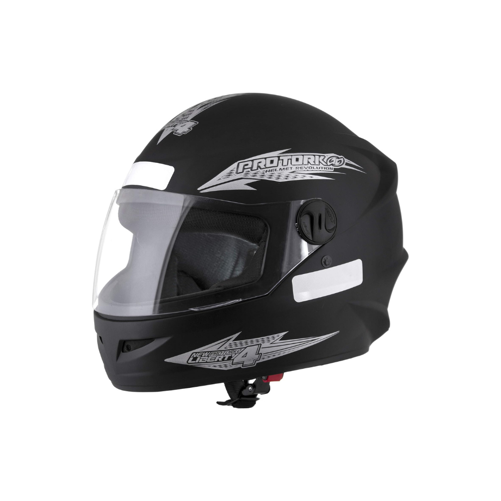 Capacete Automotivo com Viseira 2mm e Fechamento Micrométrico