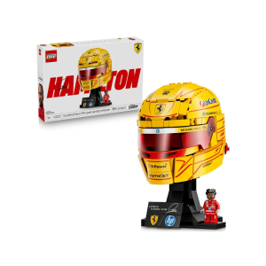 Lego Editions Formula 1 43022; Scuderia Ferrari Hp: capacete Lewis Hamilton; inclui capacete de F1 e minifigura; 14+