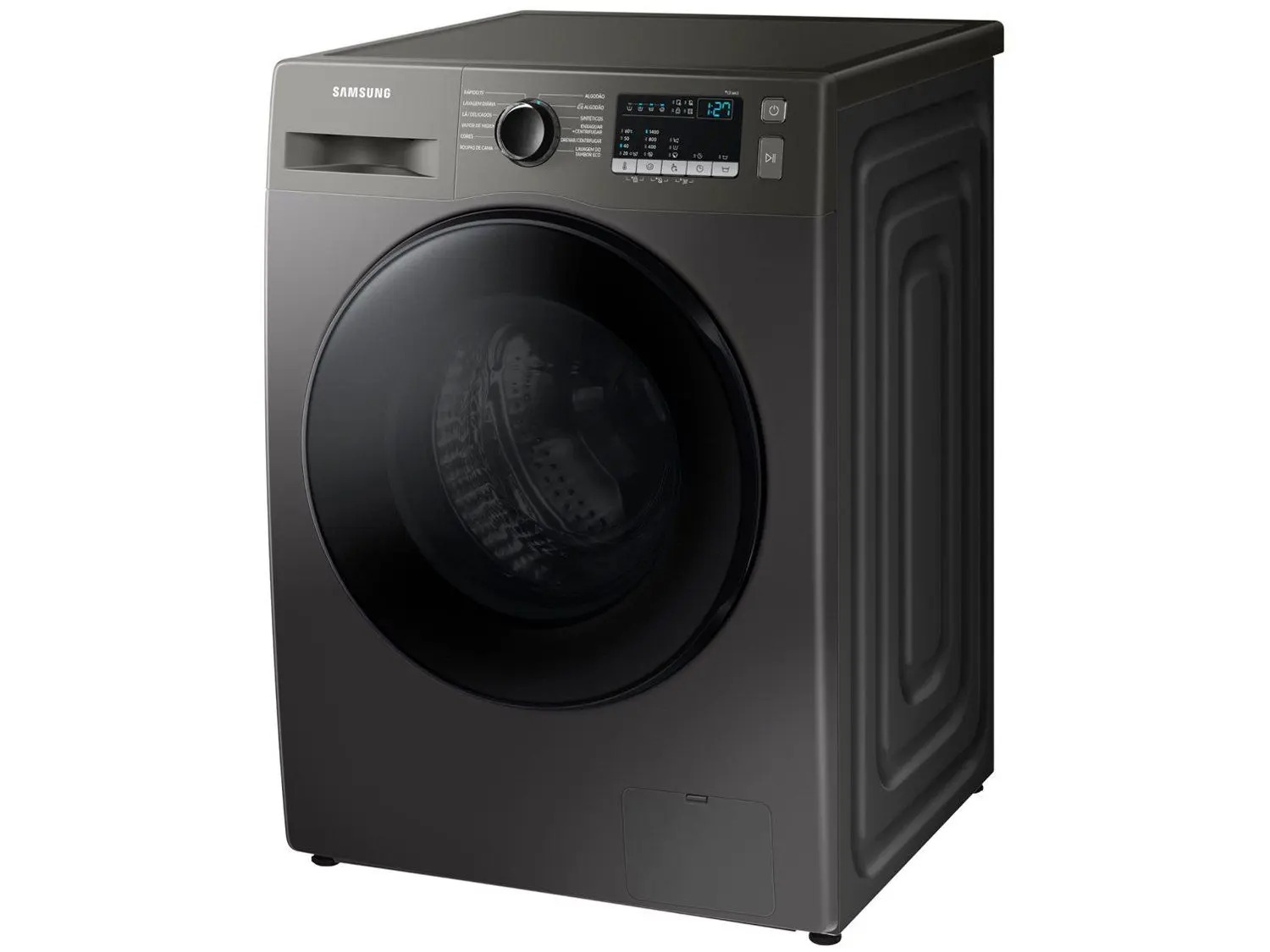 Lavadora de Roupas Samsung Inverter 11kg Cesto Inox 12 Programas de Lavagem Preta WW11T4040BX/AZ 110/220V - Imagem 4