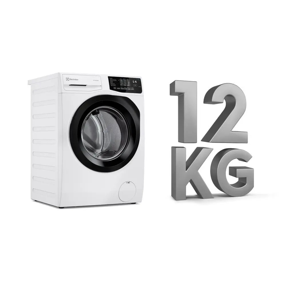 Máquina de Lavar Frontal Electrolux 12kg Branca Inverter com Água Quente e Lavagem Inteligente (LFB12) 110/220V - Imagem 3