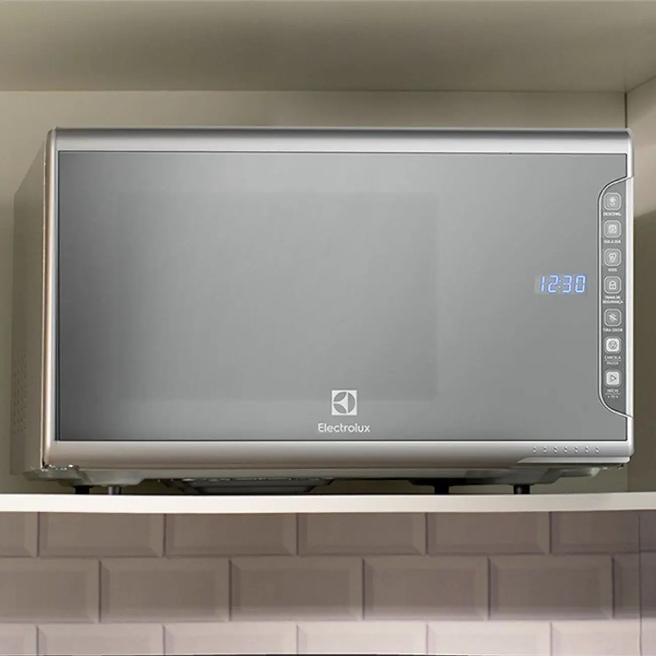 Micro-ondas Electrolux 31L cor Inox Espelhado com Painel Integrado e Função Tira Odor (MI41S) 110/220V - Imagem 7