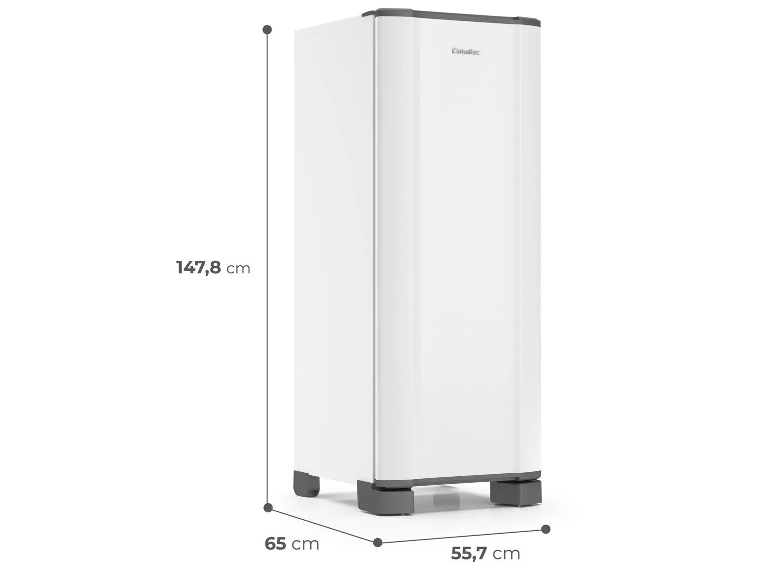 Geladeira/Refrigerador Esmaltec Cycle Defrost 1 Porta Branco 293L ROC31 PRO 110/220V - Imagem 7