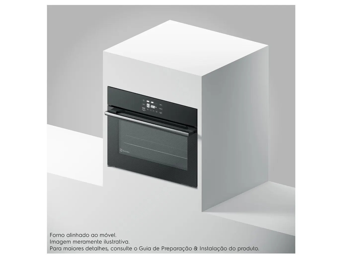 Forno de Embutir Elétrico Electrolux 50L Experience Air Fryer, PerfectCook360 e Painel Touch (OE5EA) 110/220V - Imagem 3