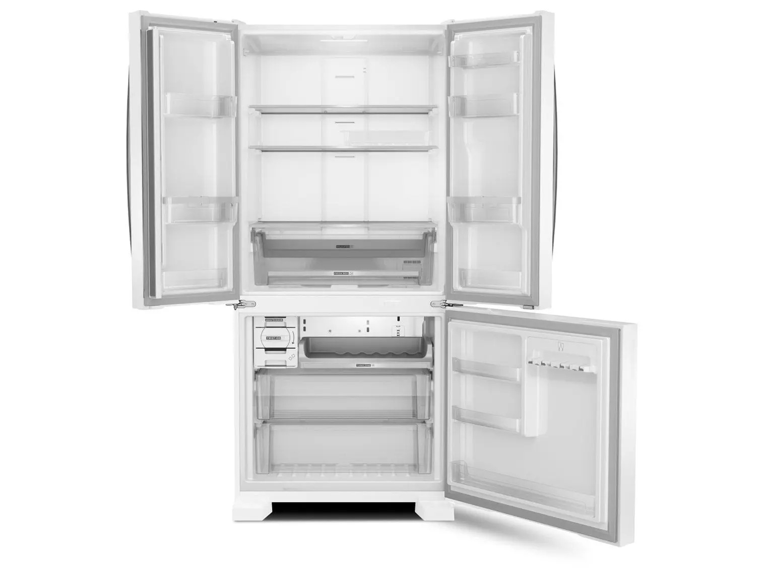 Geladeira Brastemp Frost Free French Door Branca 554L BRO85AB 110/220V - Imagem 3