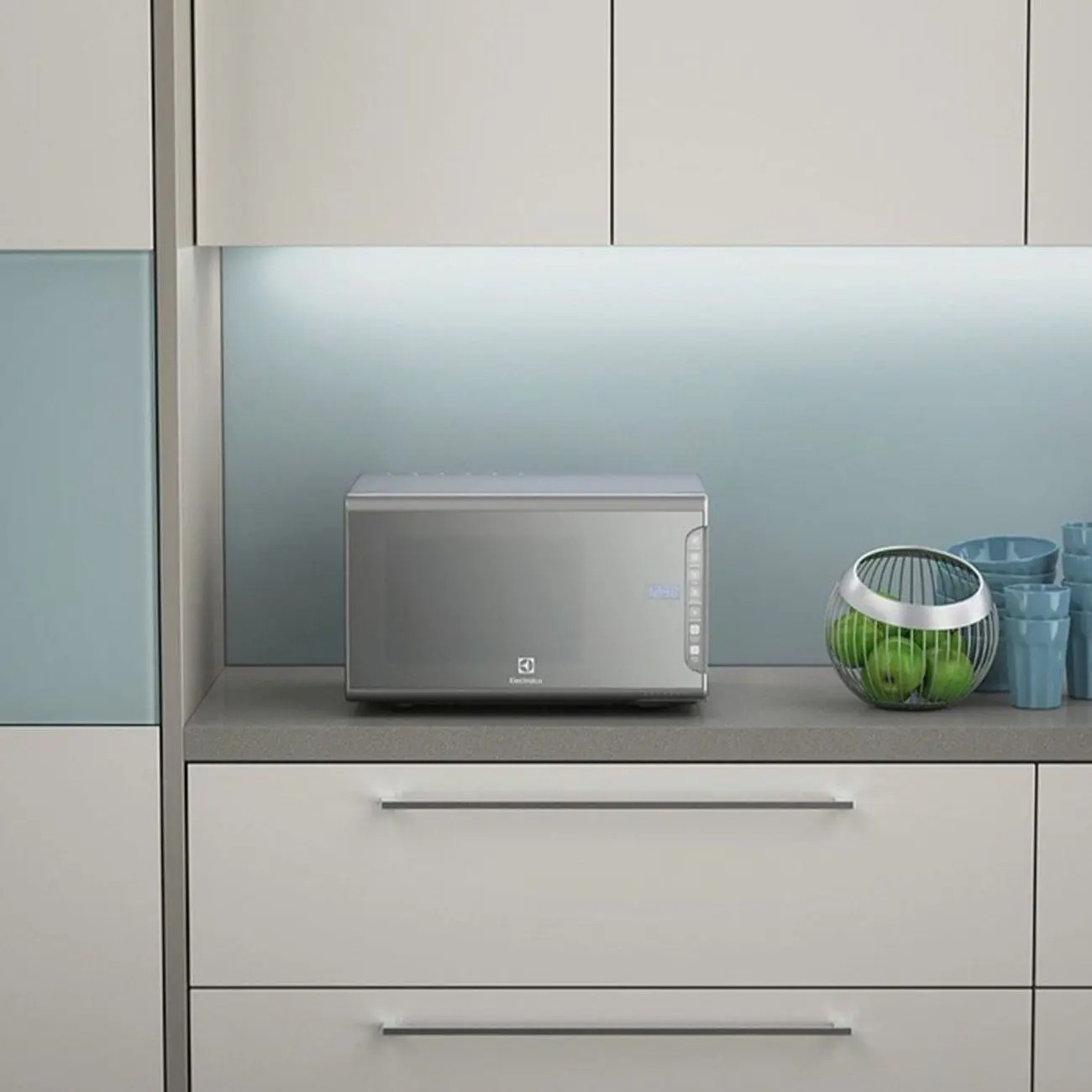 Micro-ondas Electrolux 31L cor Inox Espelhado com Painel Integrado e Função Tira Odor (MI41S) 110/220V - Imagem 8