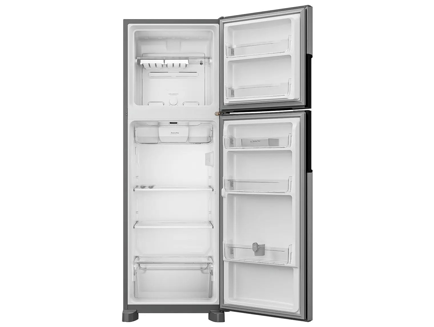 Geladeira/Refrigerador Consul Smart Frost Free Inox Duplex 377L CRM44MKANA 110/220V - Imagem 3