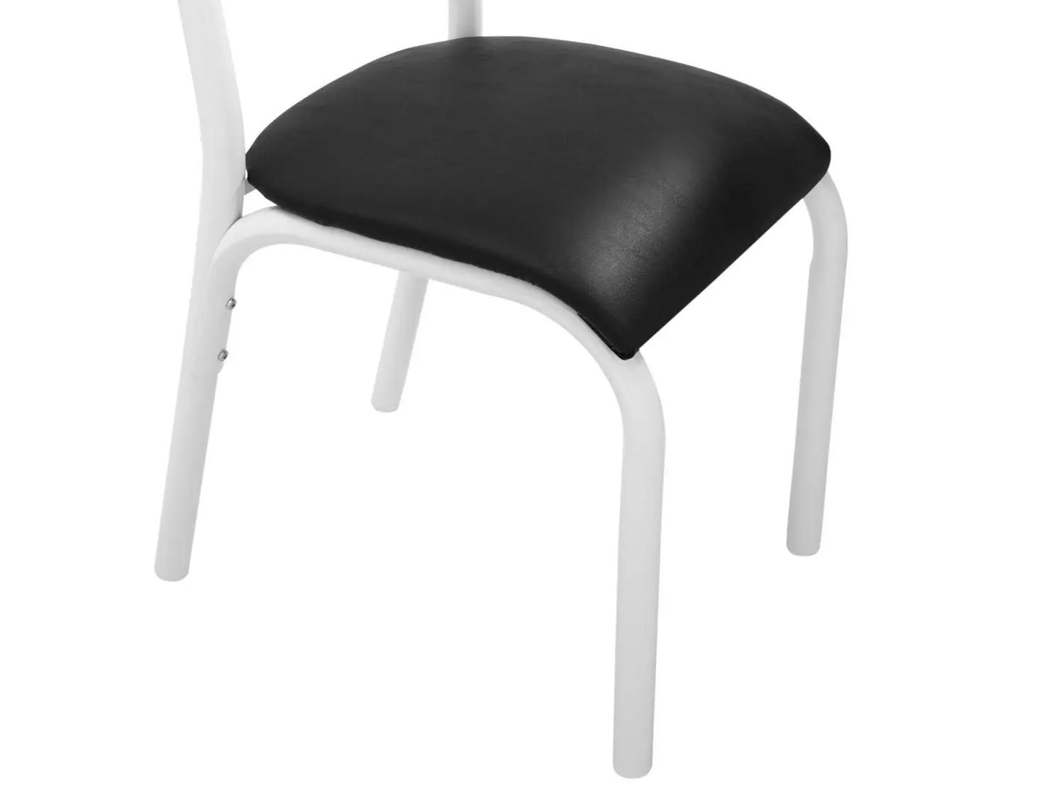 Mesa de Jantar 6 Cadeiras Retangular Aço Tampo Granito Poeme Ciplafe - Imagem 9