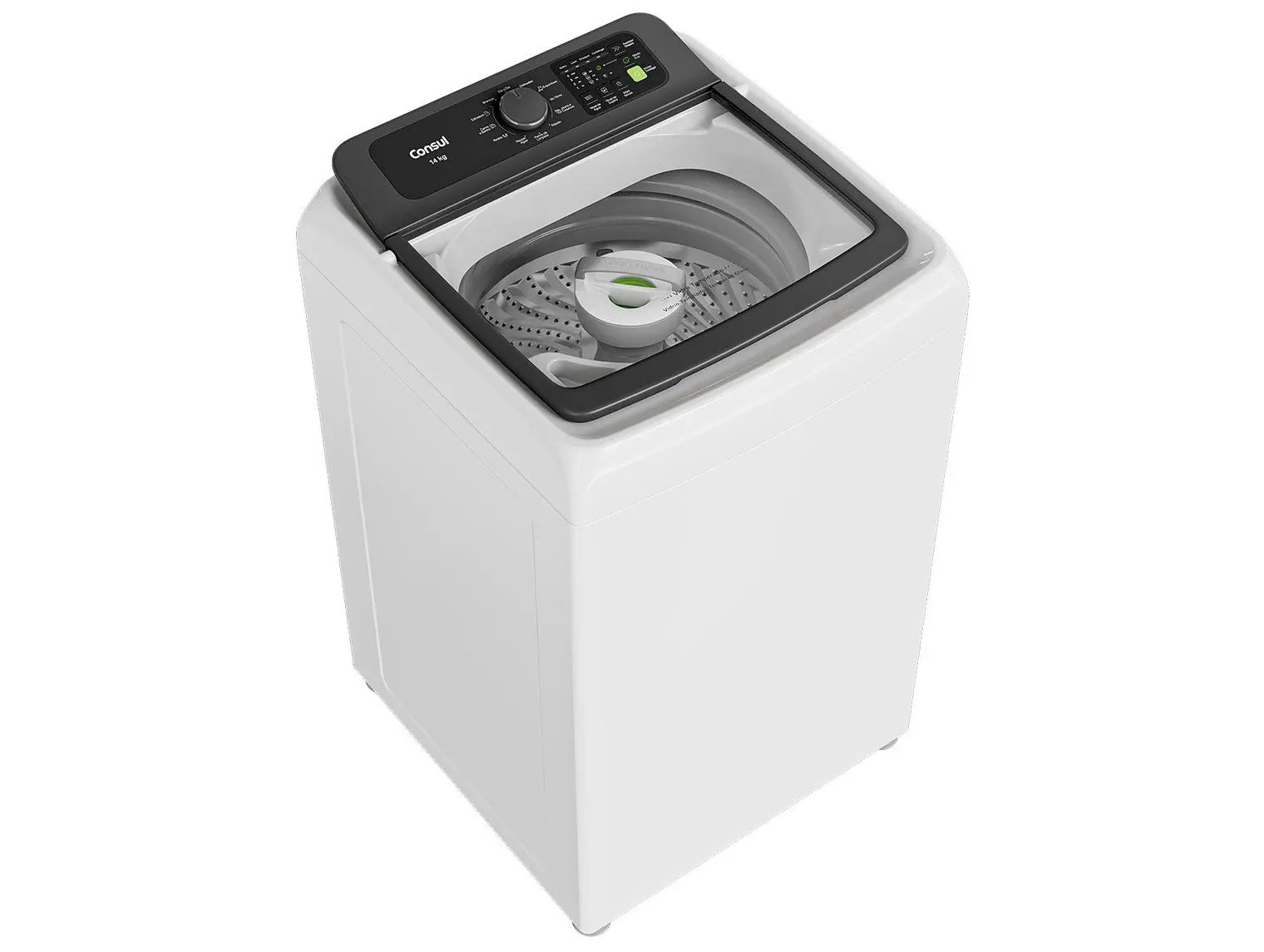 Máquina de Lavar Roupa Consul 14kg Branca com Modo Eco e Edredom 110/220V - Imagem 2