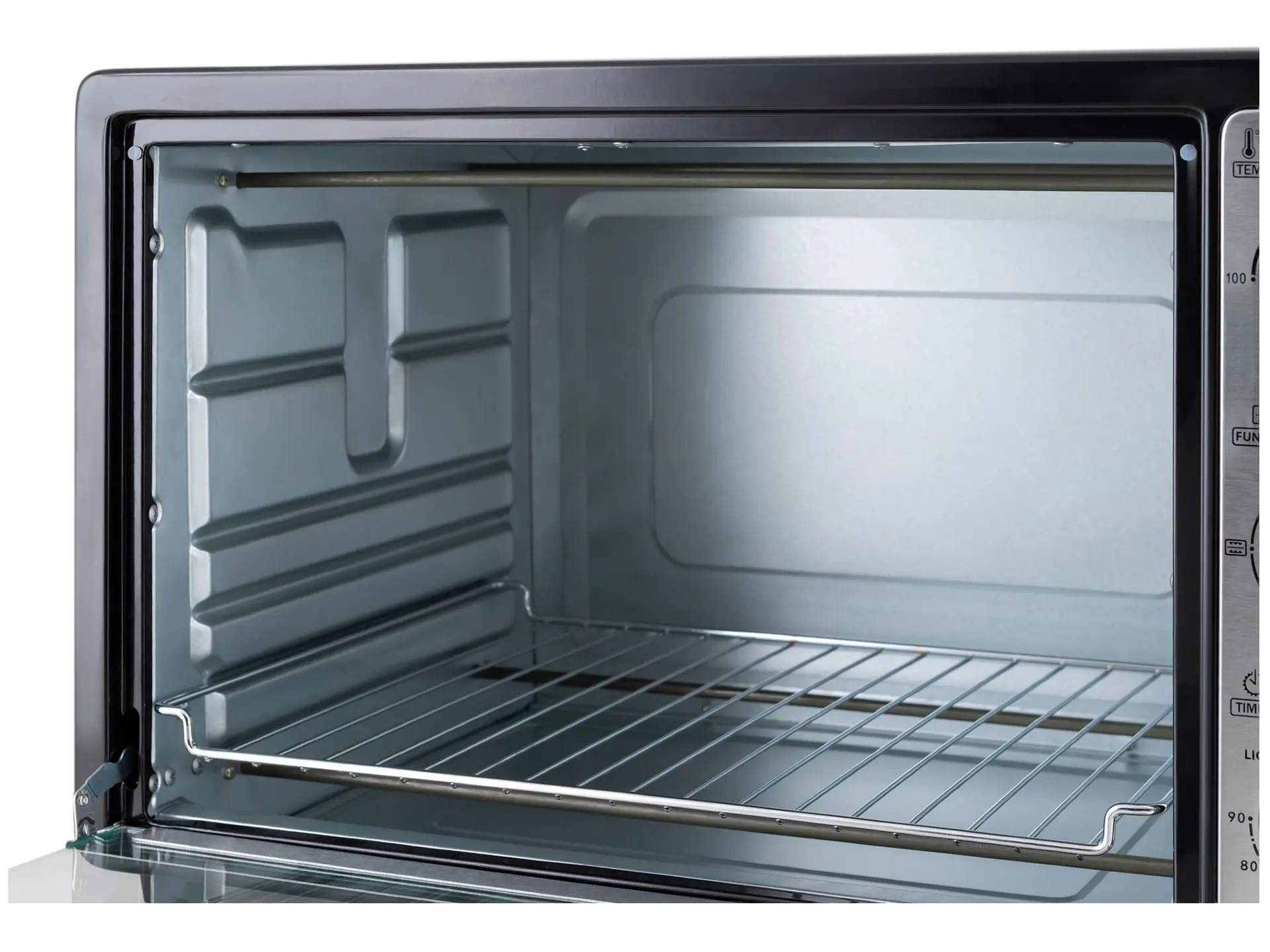 Forno Elétrico de Bancada Mondial Multifuncional 52L Preto e Prata Grand Family II FRN-52-B 110/220V - Imagem 6