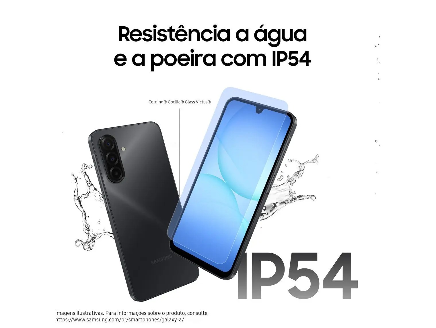 Smartphone Samsung Galaxy A17 com IA 256GB 8GB RAM Câmera de 50MP Tela de 6.7 NFC IP54 - Cinza - Imagem 8