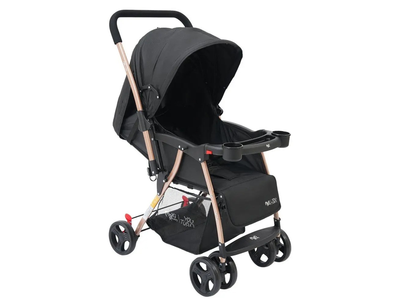 Carrinho de Bebê com Barra Reversível + Bebê Conforto Maxi Baby Youturn até 15kg - Imagem 3