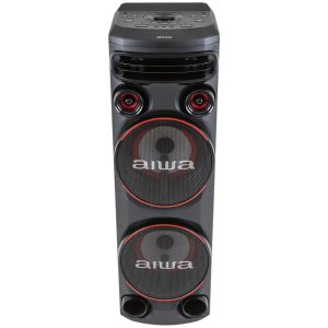 Caixa de Som Torre Aiwa AWS-T2W-02 Bluetooth 2300W RMS Amplificada