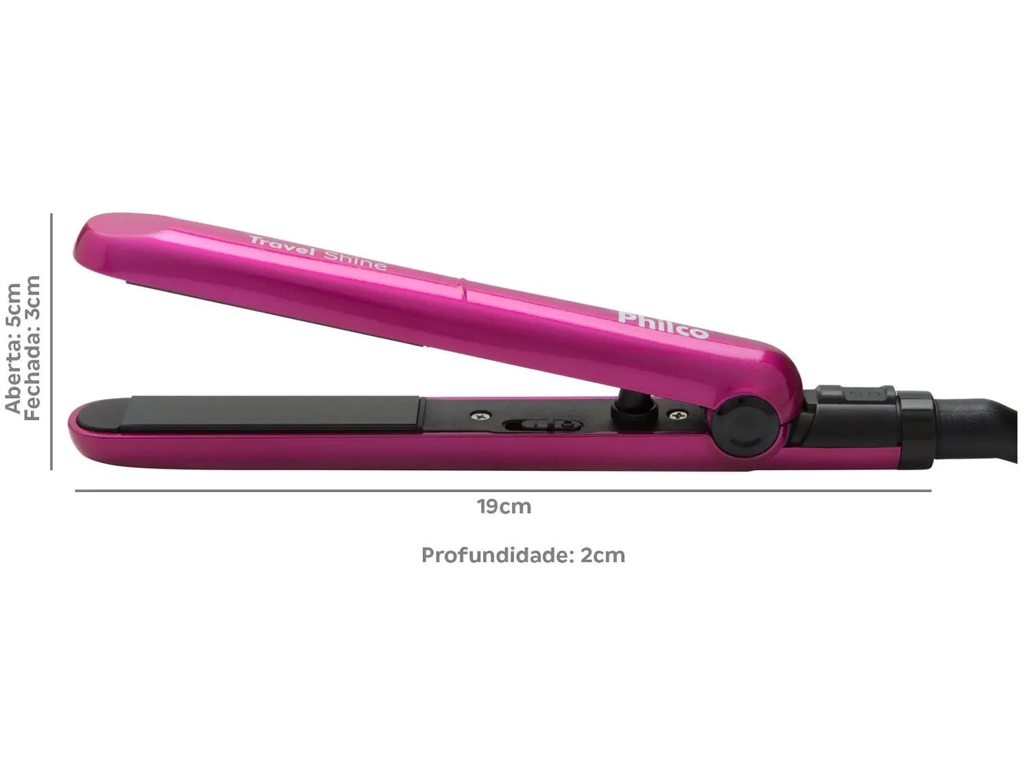 Kit Secador e Chapinha de Viagem - Philco Travel Shine 110/220V - Imagem 6