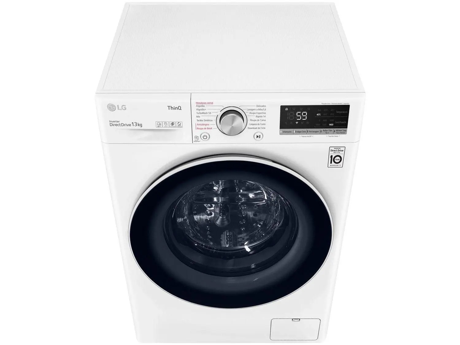 Lavadora Smart VC4 13kg Branca AIDD 110/220V - LG - Imagem 5
