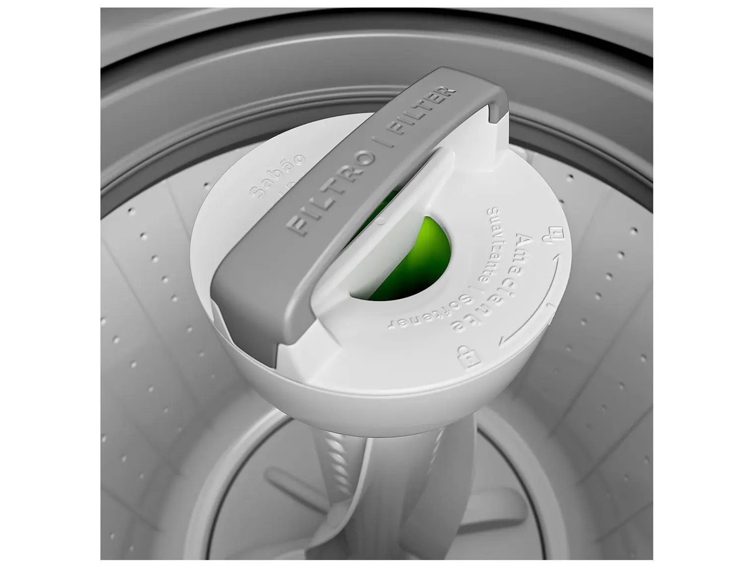 Lavadora de Roupas Consul 10kg 16 Programas de Lavagem Branca CWB10BB 110/220V - Imagem 6