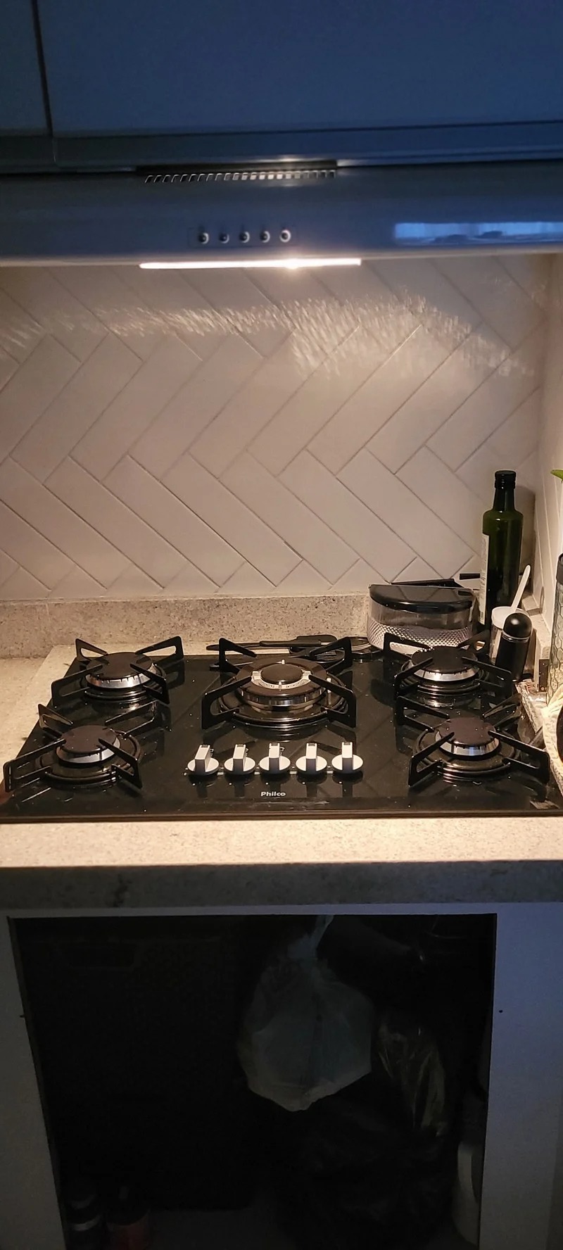 Cooktop 5 Bocas Philco Cook Chef 5 TC à Gás - GLP Preto Tripla-chama Cook Chef 5 TC 110/220V - Imagem 9