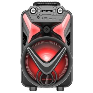 Caixa de Som Amplificada Bluetooth Vivensis Vibe Sound V8 Power 340W USB