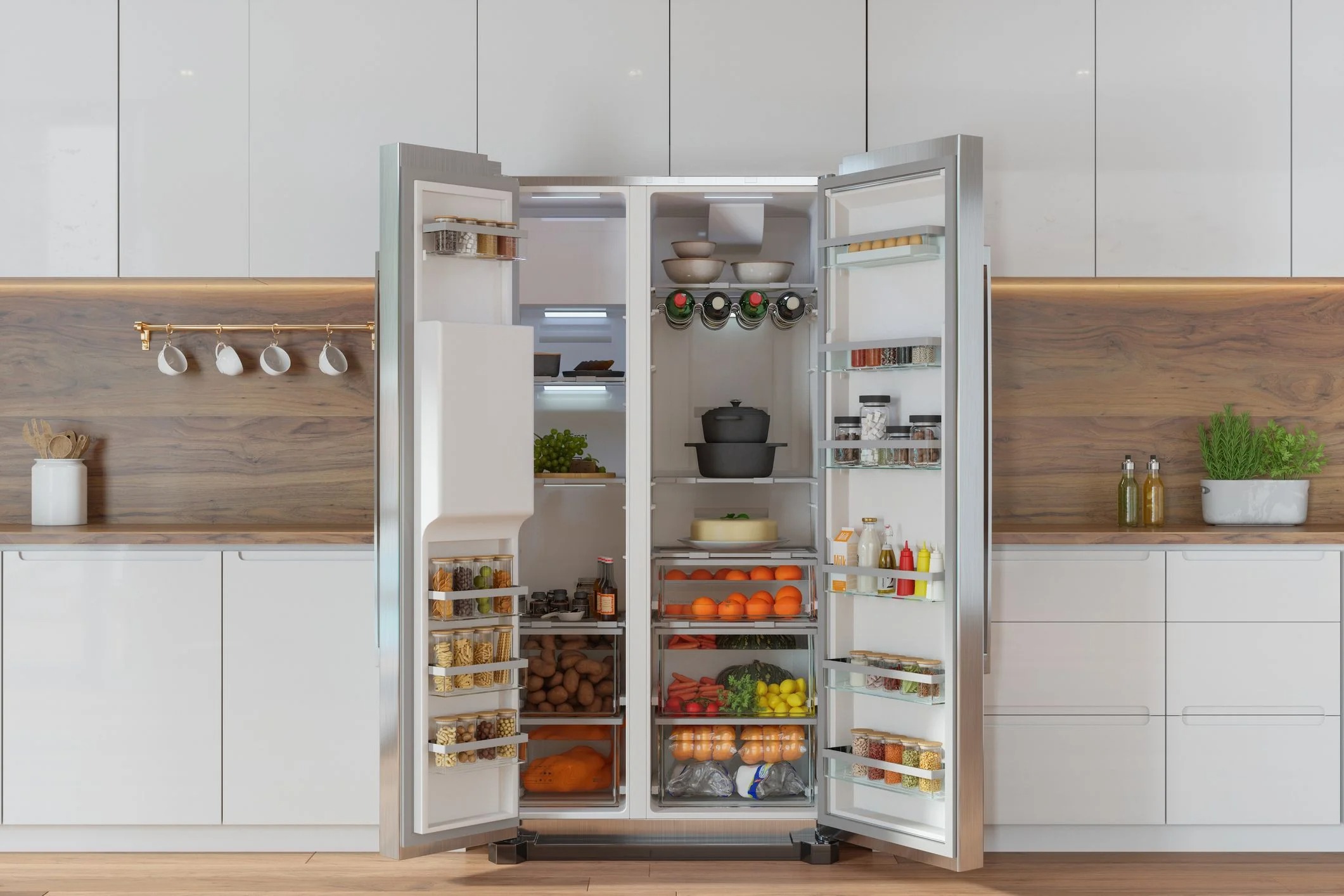 Geladeira/Refrigerador Brastemp Frost Free Duplex Branco 512L BRM62AB Bivolt - Imagem 7