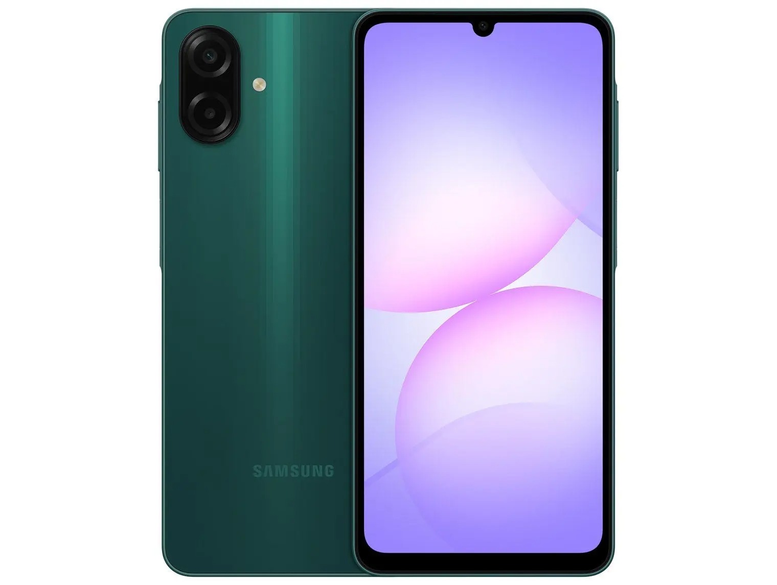 Smartphone Samsung Galaxy A07 256GB 8GB Câmera 50MP Tela 6.7 Verde