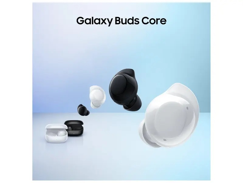 Fone de Ouvido Bluetooth Samsung Buds Core com Microfone Cancelamento de Ruído Esportivo Intra-auricular True Wireless Preto - Imagem 2
