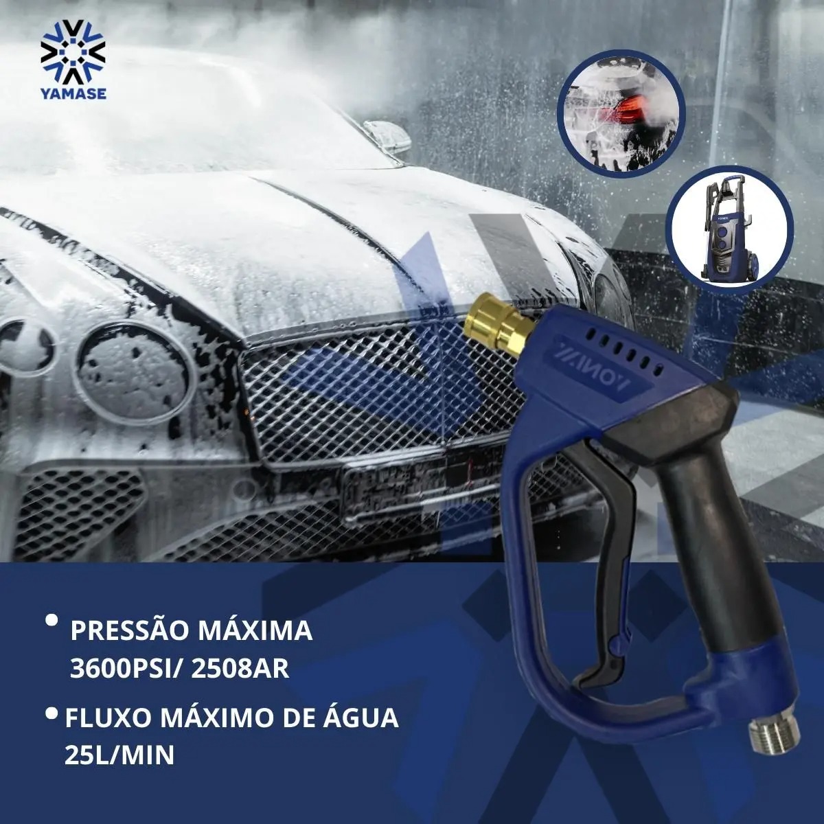 Pistola Para Lavadora Alta Pressão Fast Vonixx - Imagem 3