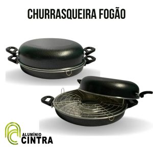 Churrasqueira boca de fogão grill churrasco - ALUMINIO CINTRA