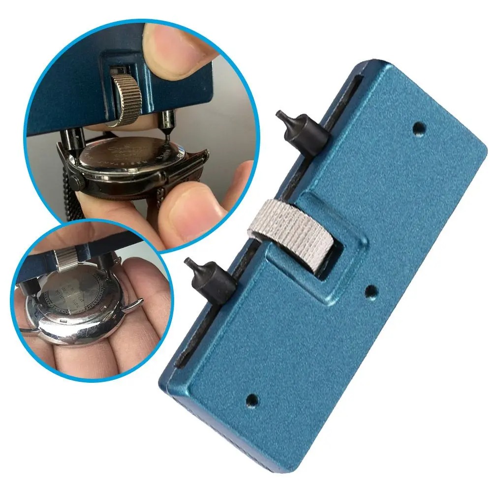 Ferramenta Chave Para Abrir Tampa Fundo Abridor de Relógio 60mm Relojoeiro Reparo Chave Universal Profissional - Lugatools