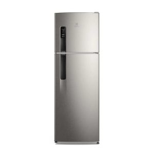 Geladeira Electrolux Frost Free 380l Autosense Inverter Duplex If41s Inox Look 110/220V