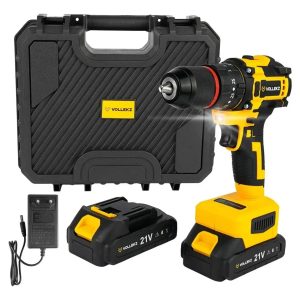 Parafusadeira Furadeira Impacto Bateria 3 8 21v 2ah Vollekz