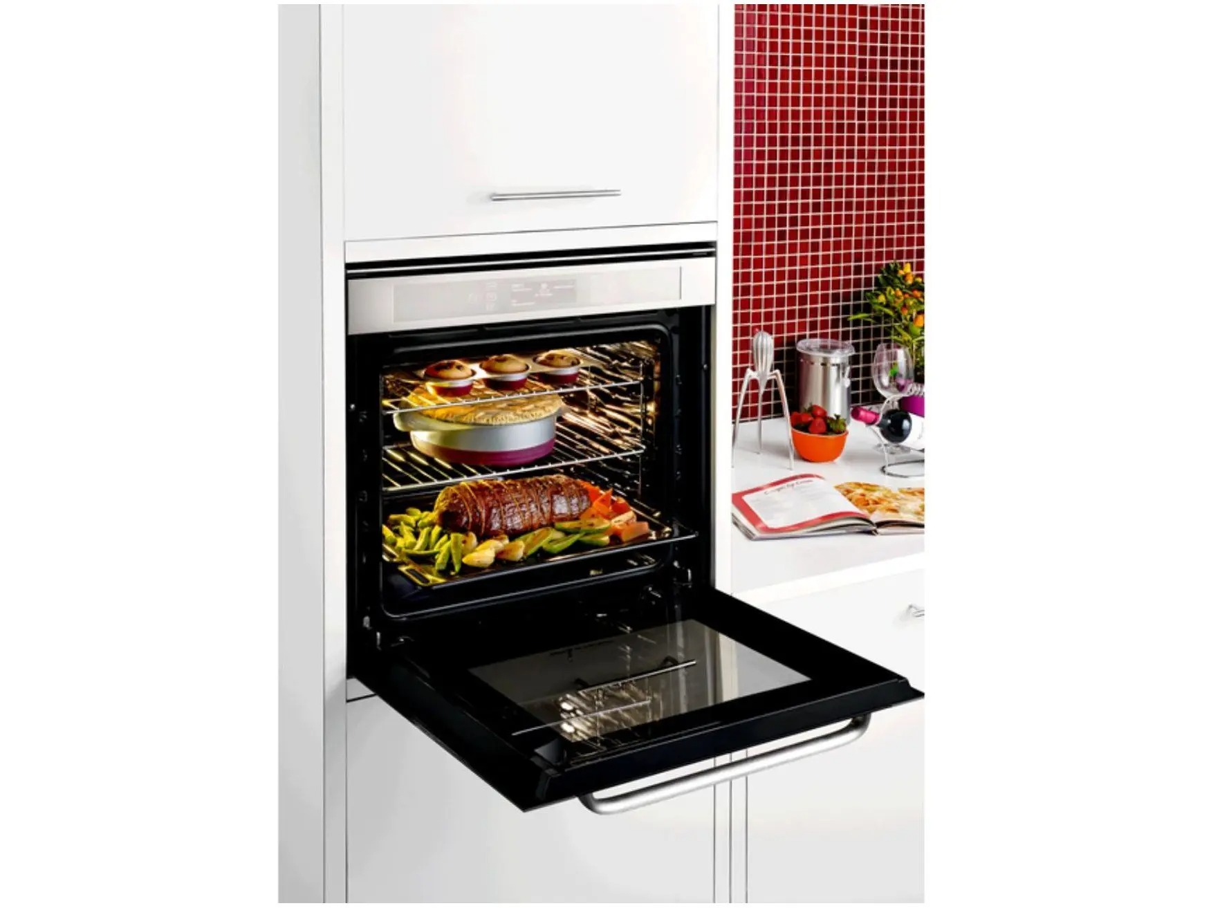 Forno de Embutir Elétrico Brastemp 67 Litros Inox com Função Ar Forçado e Painel Touch - BO260AR 110/220V - Imagem 3