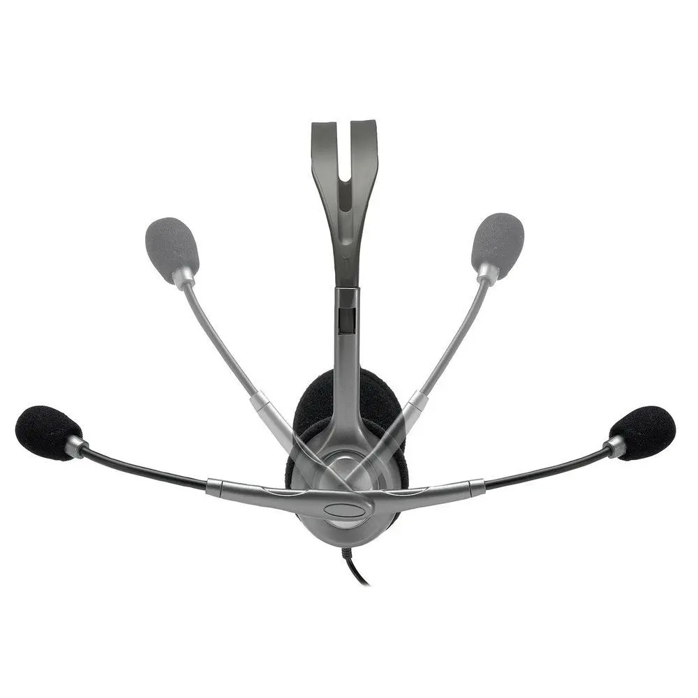 Headset com fio Logitech H111 com Microfone com Redução de Ruído e Conexão 3,5mm - 981-000612 - Imagem 4