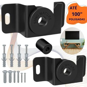Suporte Tv Fixo Universal 10 A 100 Polegadas - Compacto - Sing Nature