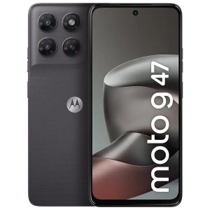 Smartphone Motorola Moto g47 128GB 5G 12GB (4GB RAM + 8GB RAM Boost) Grafite 6,7" Câm. Dupla Selfie 32MP