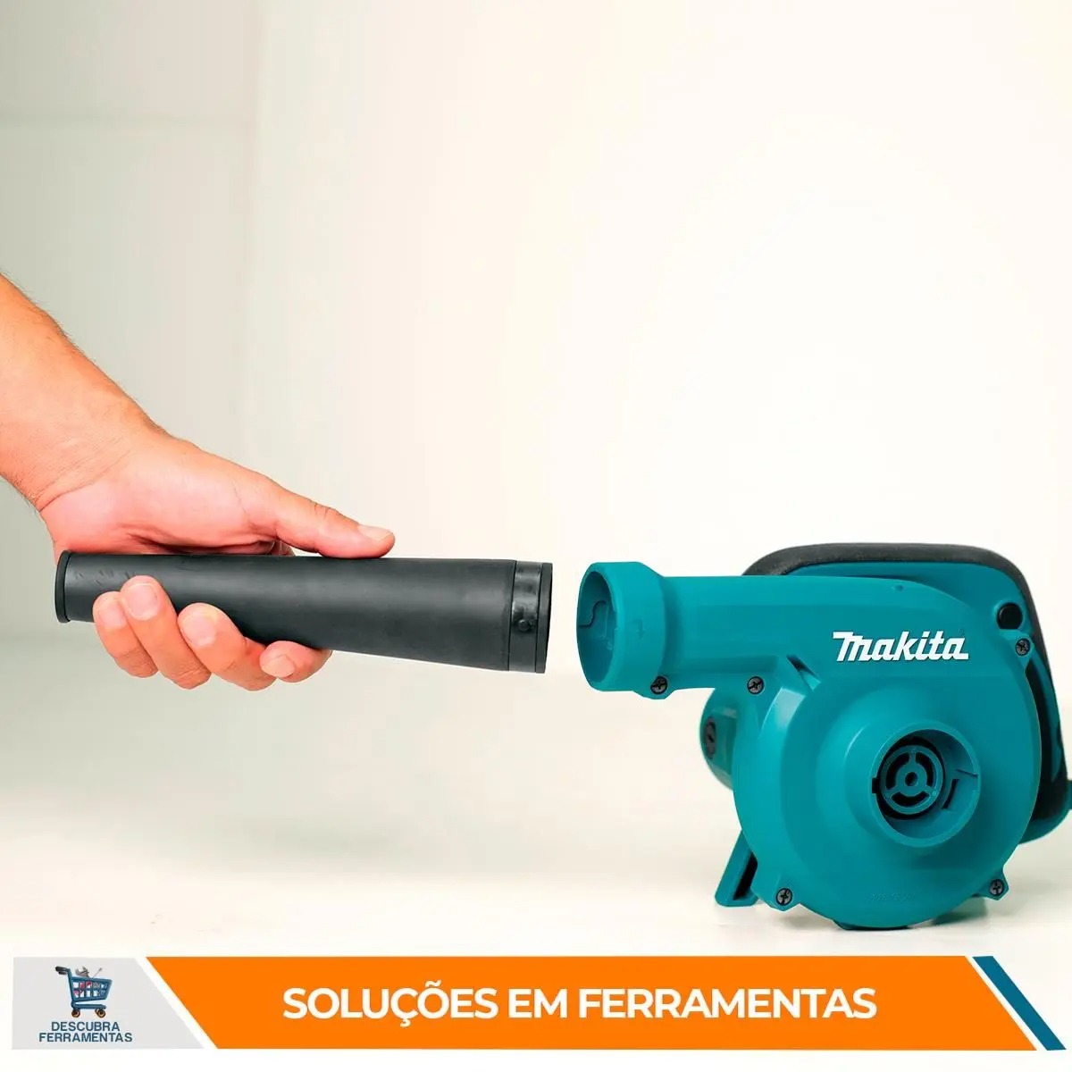 Soprador Elétrico Makita UB1103 700W Aspirador Com Saco Coletor Limpeza Profissional - Imagem 3