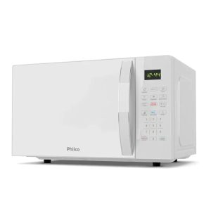 Microondas Philco PMO30B 28L 1100W Com Função Descongelar Rápido, Trava de Segurança e Display Digital 110/220V