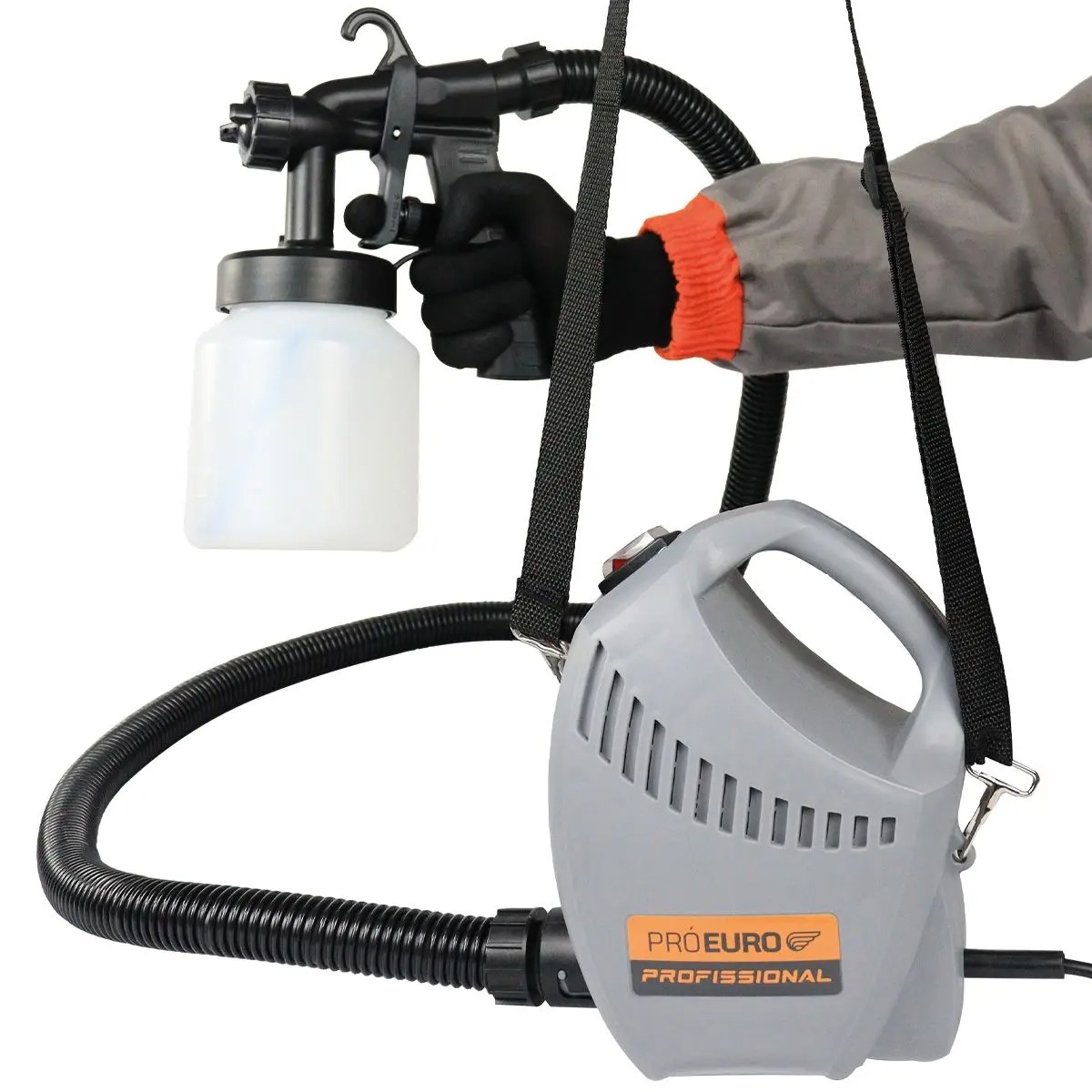 Pistola de Pintura 650W 220V HVLP com Alça Pró Euro - Imagem 2
