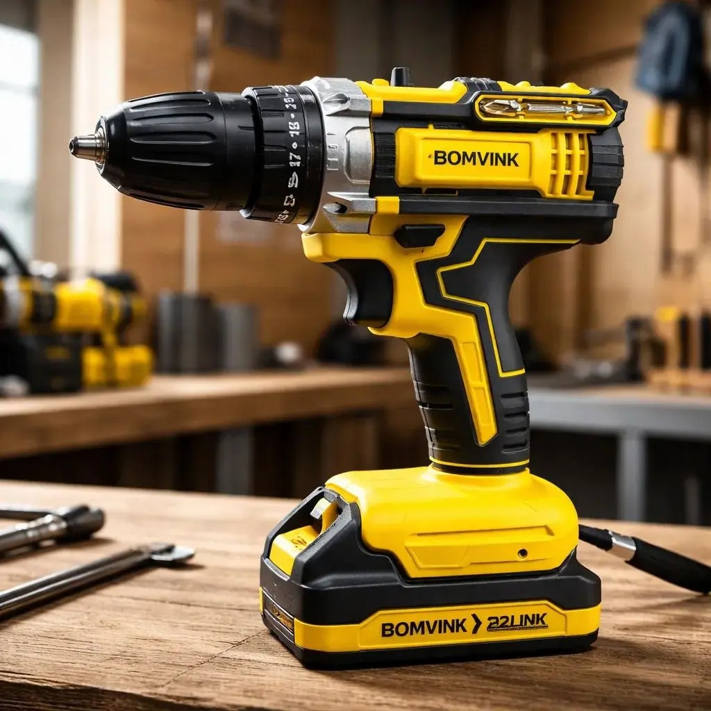 Parafusadeira Bateria 21v Sem Fio Bivolt Profissional 1,3mah Bivolt 60 - RR CASA E CONSTRUÇÃO