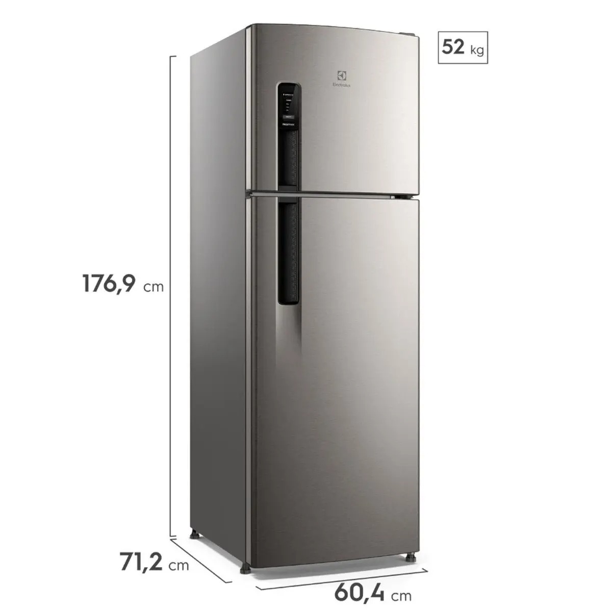 Geladeira Electrolux Frost Free 380l Autosense Inverter Duplex If41s Inox Look 110/220V - Imagem 4
