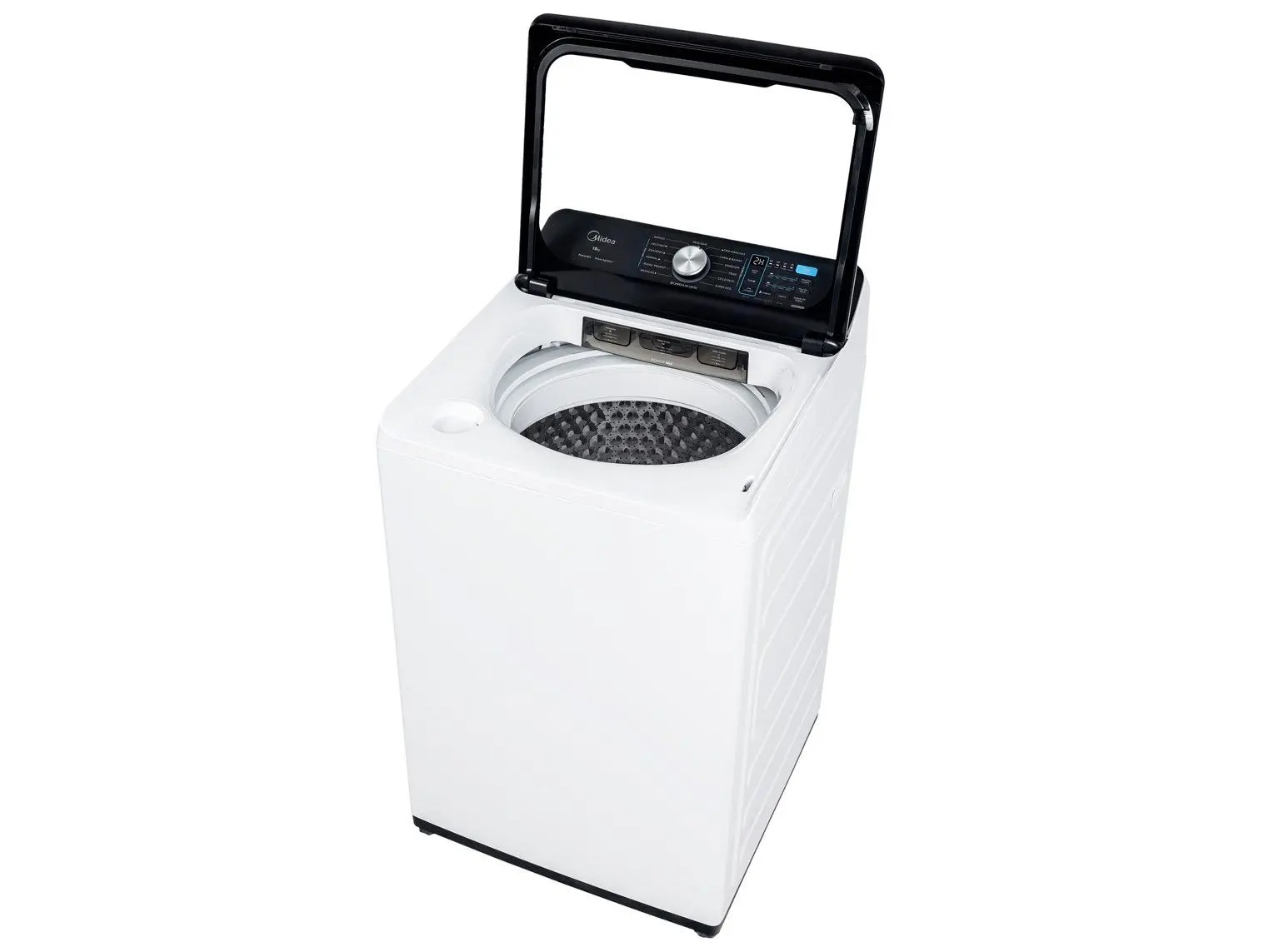 Lavadora de Roupas Midea 14kg Cesto Inox 13 Programas de Lavagem Branca MA512W140A/WK05 110/220V - Imagem 4
