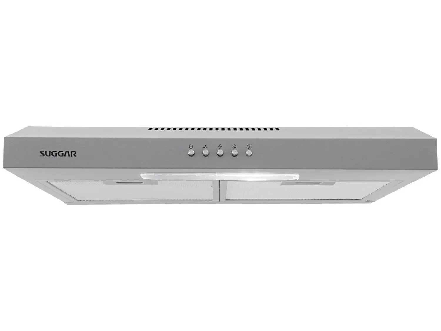 Depurador E Exaustor De Ar Suggar Slim 60cm 3 Velocidades Prata 110/220V - Imagem 2