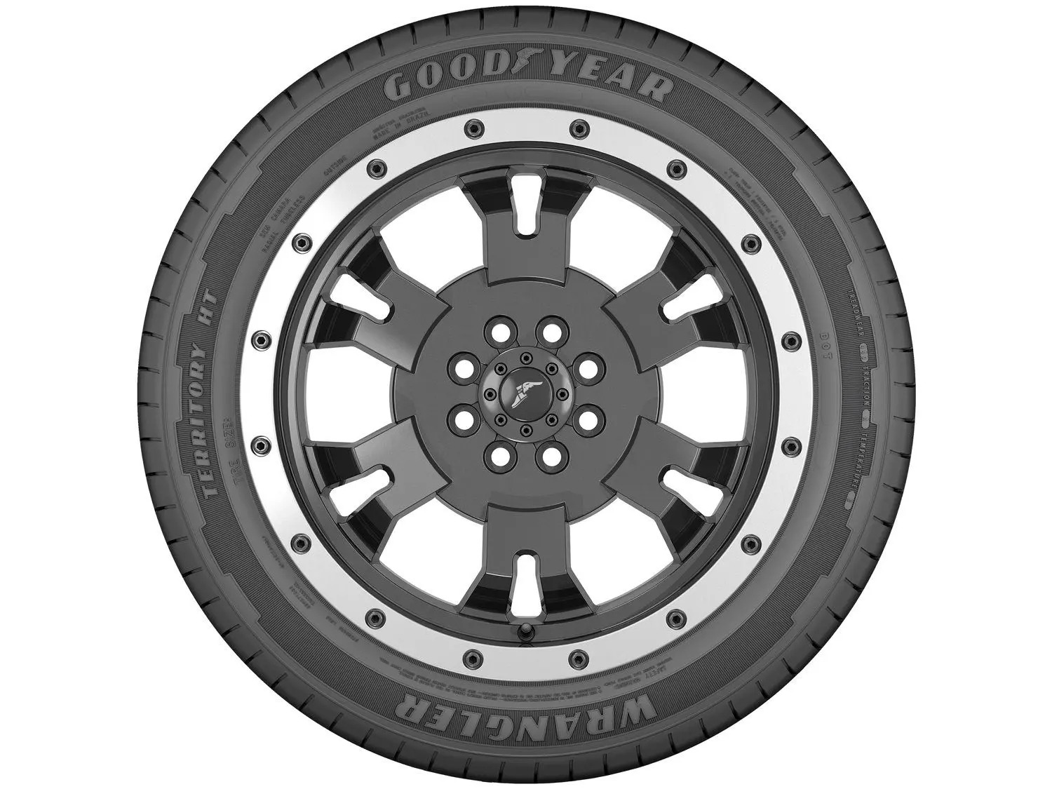 Pneu Aro 18 Goodyear 265/60 R18 110T Wrangler Territory HT - Imagem 3